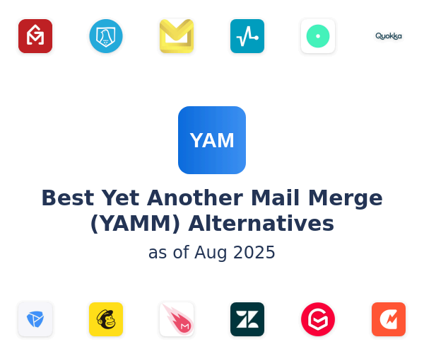 Best Yet Another Mail Merge (YAMM) Alternatives