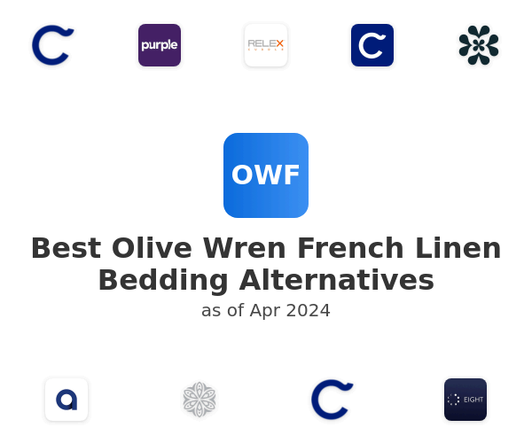 Best Olive Wren French Linen Bedding Alternatives