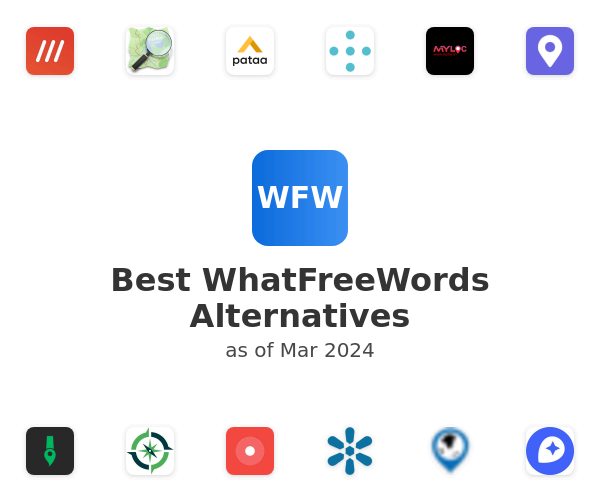 Best WhatFreeWords Alternatives