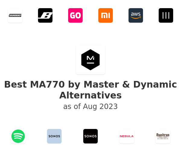 Best MA770 by Master & Dynamic Alternatives