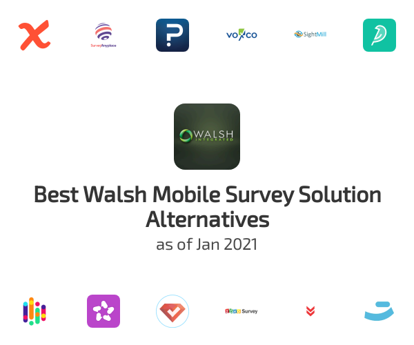 Best Walsh Mobile Survey Solution Alternatives