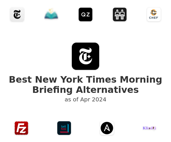 Best New York Times Morning Briefing Alternatives