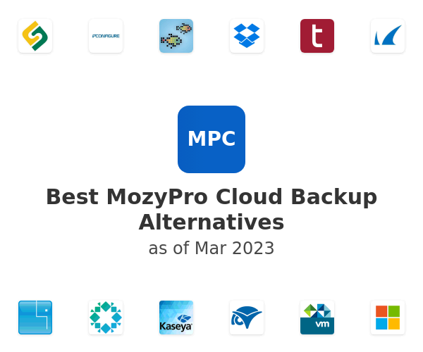 Best MozyPro Cloud Backup Alternatives