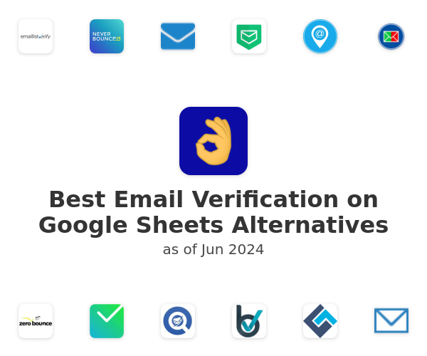 Best Email Verification on Google Sheets Alternatives