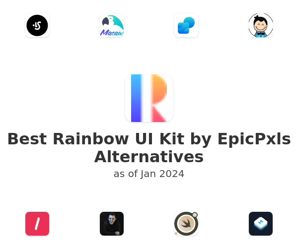 Best Rainbow UI Kit by EpicPxls Alternatives