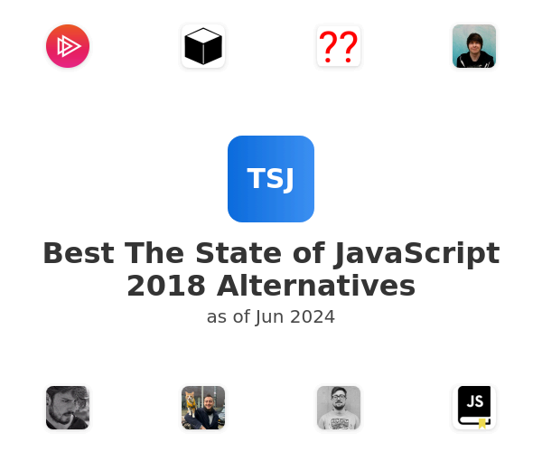 Best The State of JavaScript 2018 Alternatives