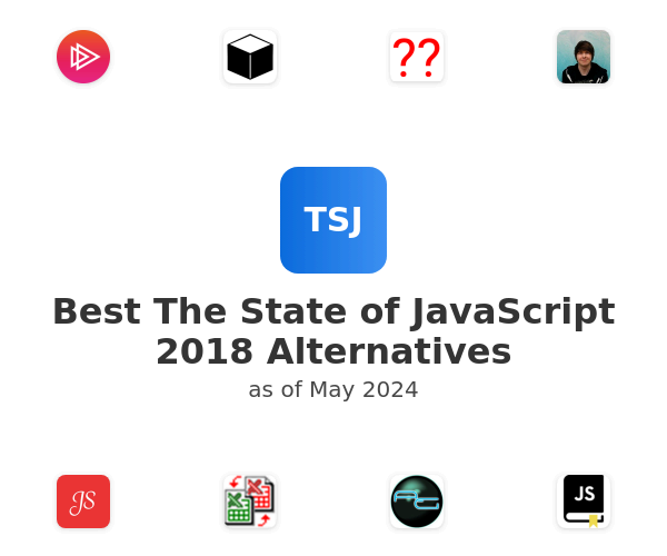 Best The State of JavaScript 2018 Alternatives