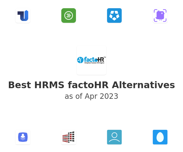Best HRMS factoHR Alternatives