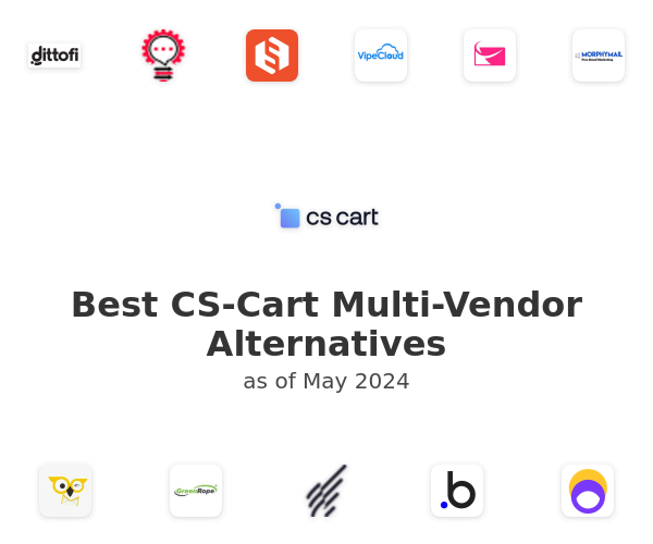 Best CS-Cart Multi-Vendor Alternatives