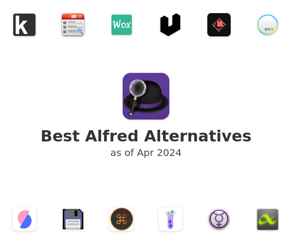Best Alfred Alternatives