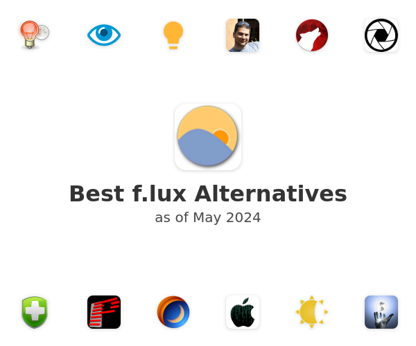 Best f.lux Alternatives