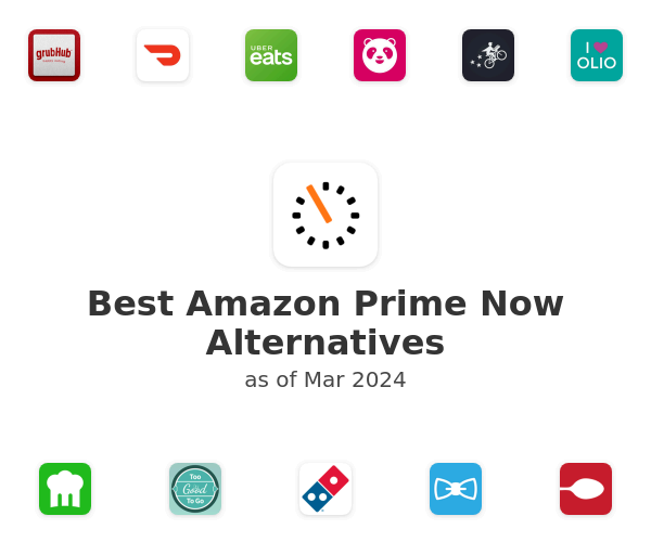 Best Amazon Prime Now Alternatives