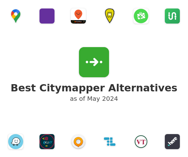 Best Citymapper Alternatives