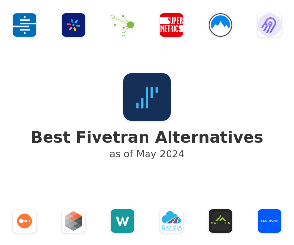 Best Fivetran Alternatives