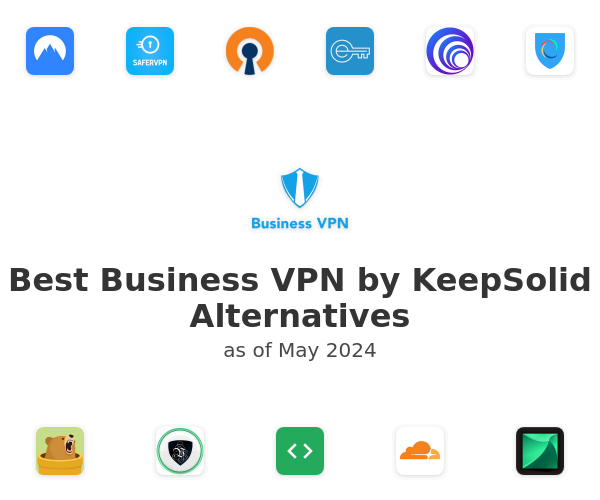Best Business VPN by KeepSolid Alternatives
