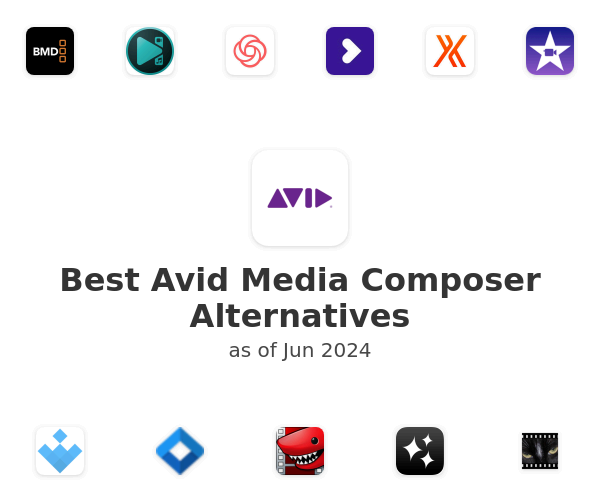 Best Avid Media Composer Alternatives