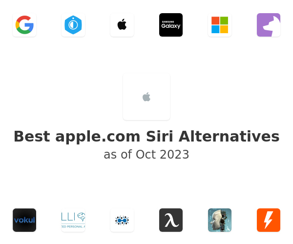 Best apple.com Siri Alternatives