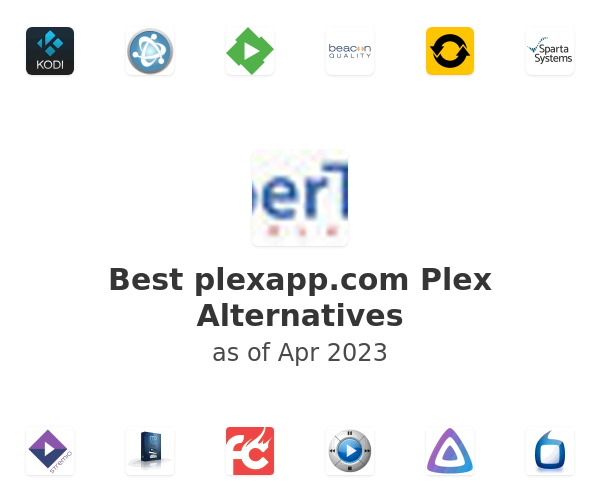 Best plexapp.com Plex Alternatives