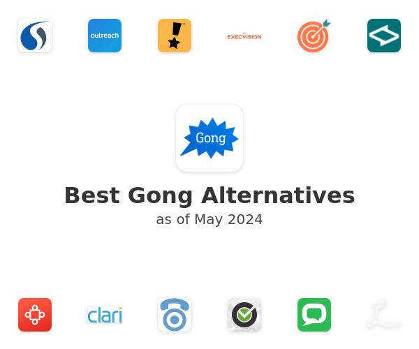 Best Gong Alternatives