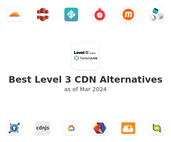 Best Level 3 CDN Alternatives