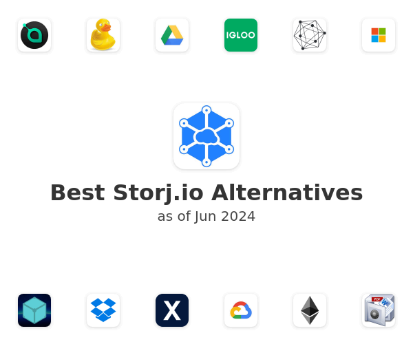 Best Storj.io Alternatives