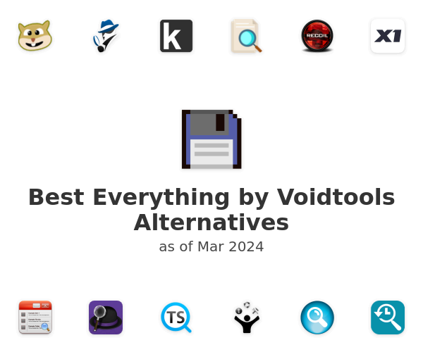 Best Everything by Voidtools Alternatives