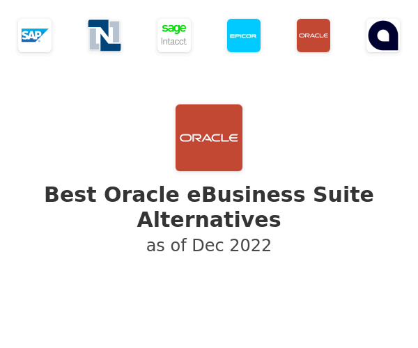 Best Oracle eBusiness Suite Alternatives
