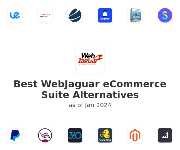 Best WebJaguar eCommerce Suite Alternatives