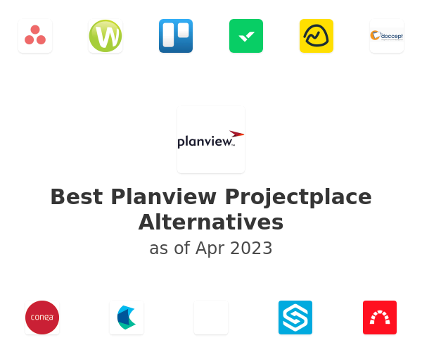 Best Planview Projectplace Alternatives