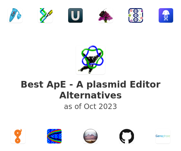 Best ApE - A plasmid Editor Alternatives