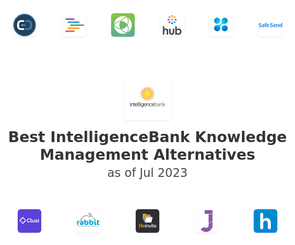 Best IntelligenceBank Knowledge Management Alternatives