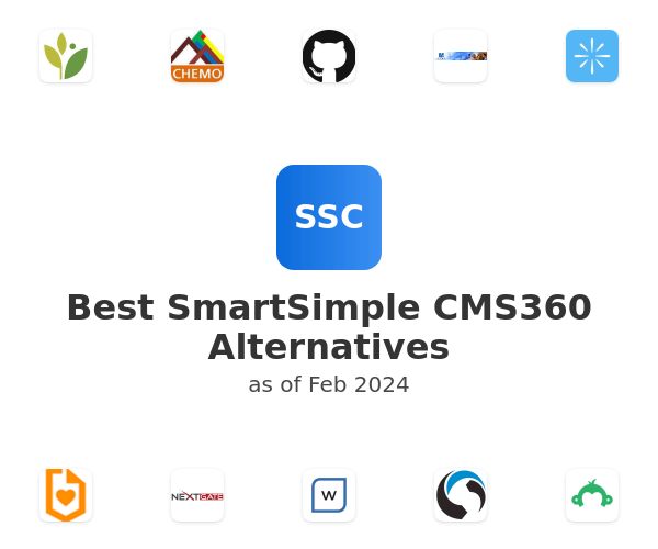 Best SmartSimple CMS360 Alternatives
