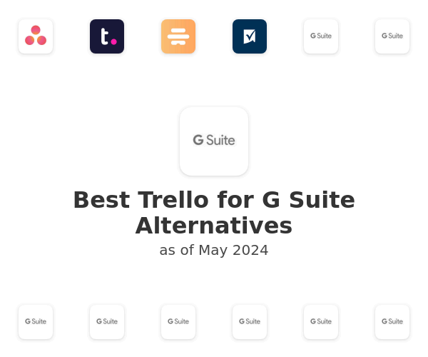 Best Trello for G Suite Alternatives