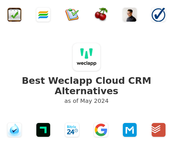 Best Weclapp Cloud CRM Alternatives