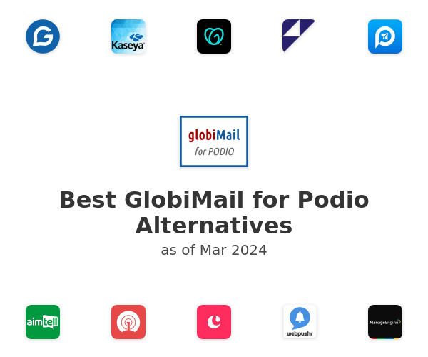 Best GlobiMail for Podio Alternatives