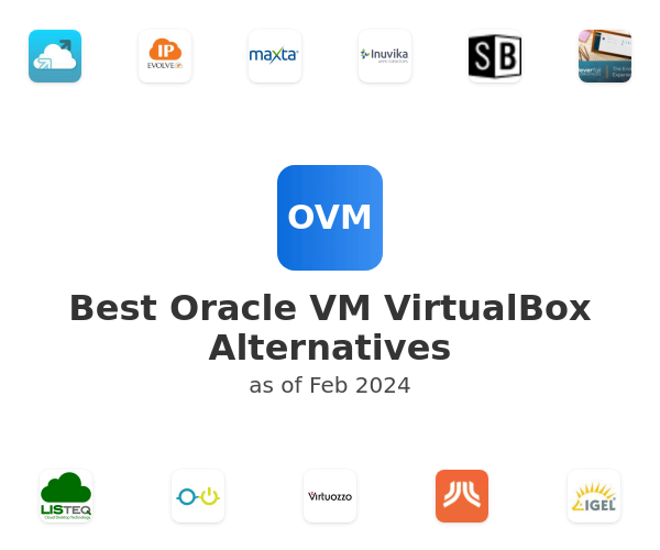 Best Oracle VM VirtualBox Alternatives