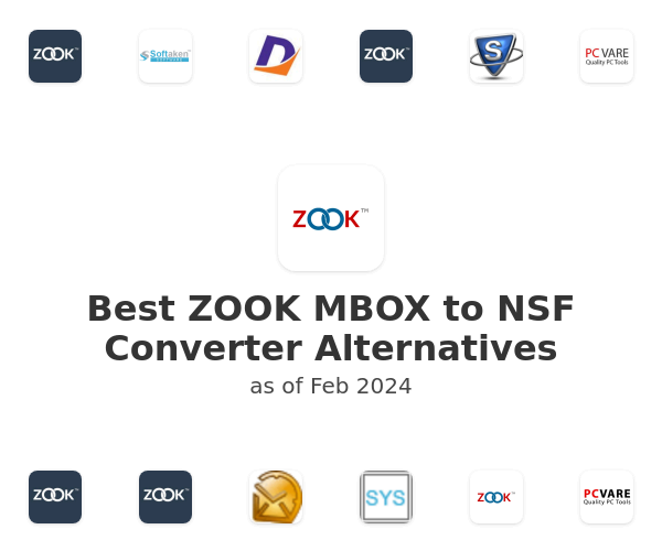 Best ZOOK MBOX to NSF Converter Alternatives