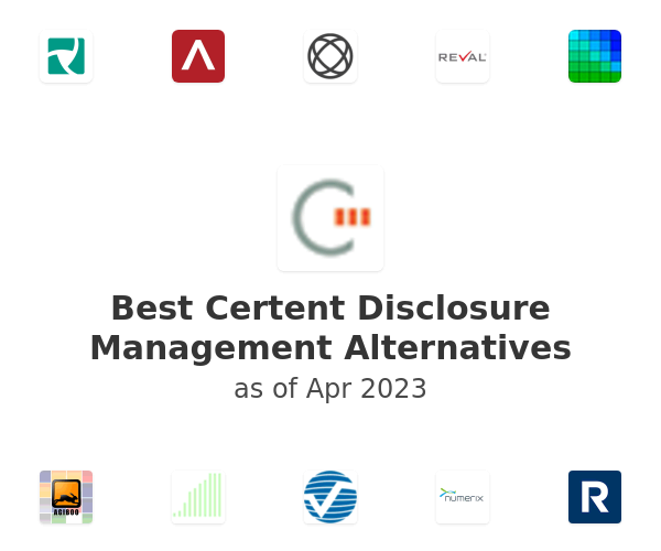 Best Certent Disclosure Management Alternatives