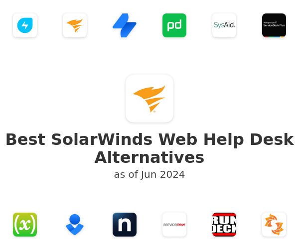 Best SolarWinds Web Help Desk Alternatives