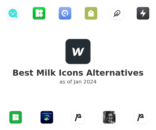 Best Milk Icons Alternatives