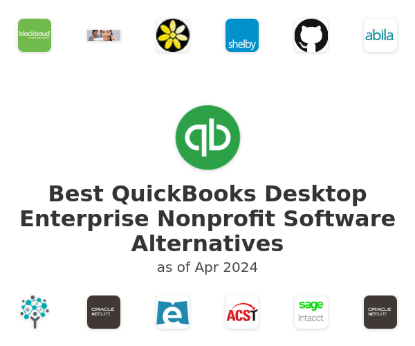 Best QuickBooks Desktop Enterprise Nonprofit Software Alternatives