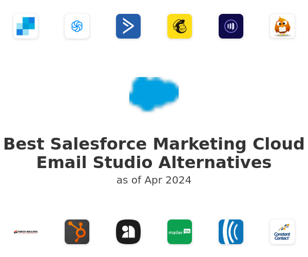 Best Salesforce Marketing Cloud Email Studio Alternatives