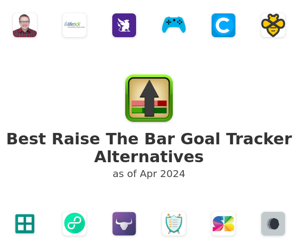 Best Raise The Bar Goal Tracker Alternatives