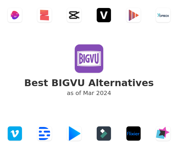 Best BIGVU Alternatives