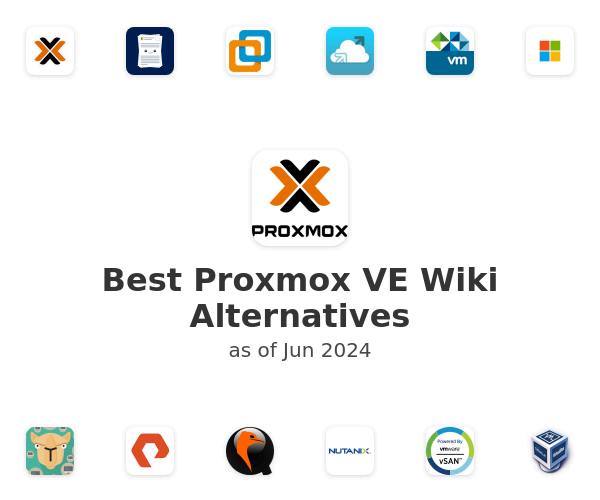 Best Proxmox VE Wiki Alternatives