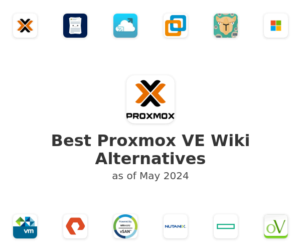 Best Proxmox VE Wiki Alternatives