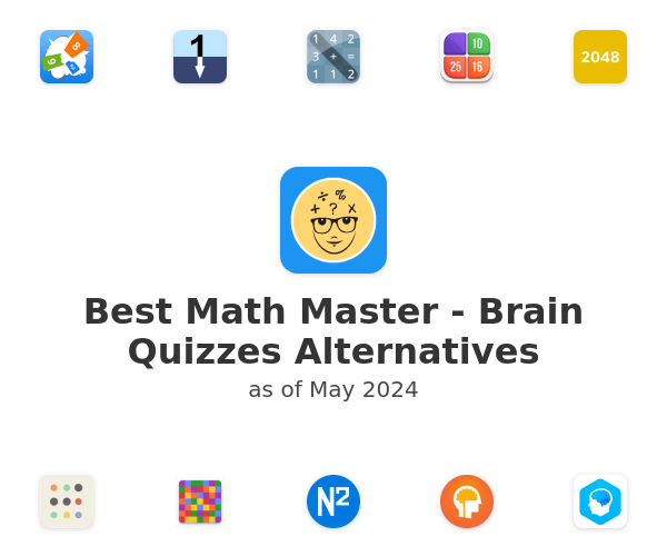 Best Math Master - Brain Quizzes Alternatives