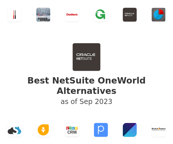 Best NetSuite OneWorld Alternatives