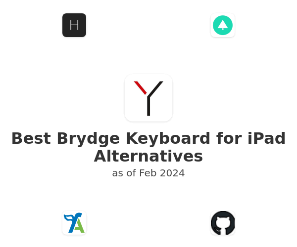 Best Brydge Keyboard for iPad Alternatives