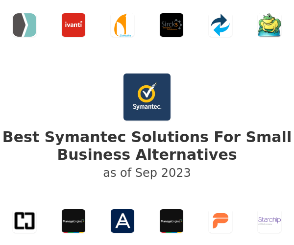 Best Symantec Solutions For Small Business Alternatives
